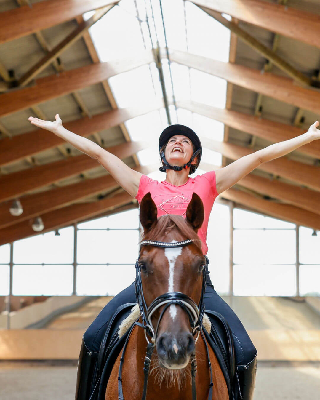 Reiten und Zufriedenheit